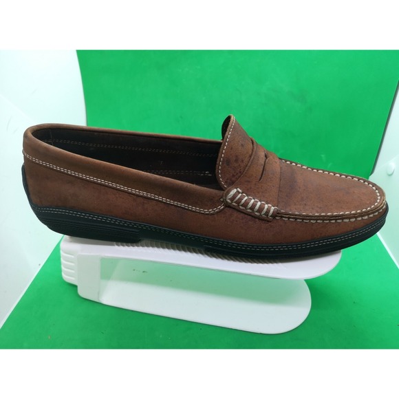 TOD\'S Brown Suede Leather Vibram Casual Loafers Shoes Men\'s Size 11 main image 10